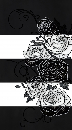 hoesje Inverted Roses