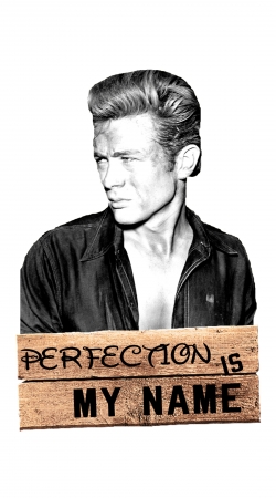 hoesje James Dean Perfection is my name