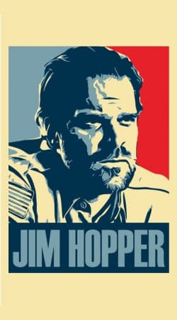hoesje Jim Hopper President