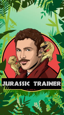 hoesje Jurassic Trainer