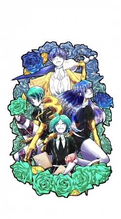 hoesje land of the lustrous