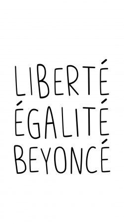 hoesje Liberte egalite Beyonce