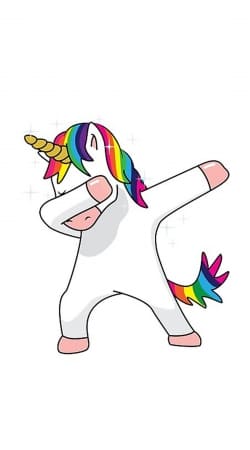 hoesje Dance unicorn DAB