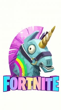 hoesje  Unicorn video games Fortnite