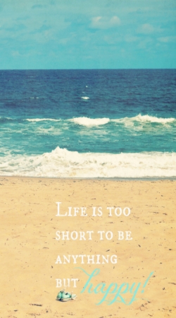 hoesje Life is too Short