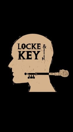 hoesje Locke Key Head Art