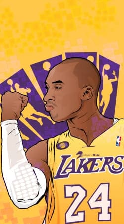 hoesje NBA Legends: Kobe Bryant