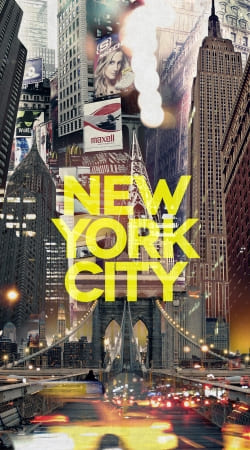hoesje New York City II [yellow]