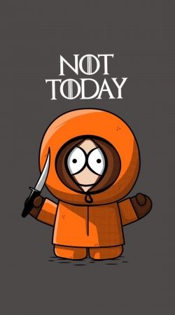 hoesje Not Today Kenny South Park