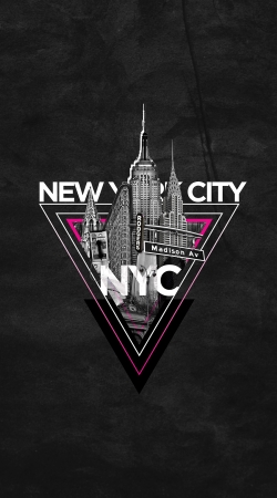 hoesje NYC V [pink]