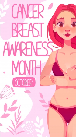 hoesje October breast cancer awareness month