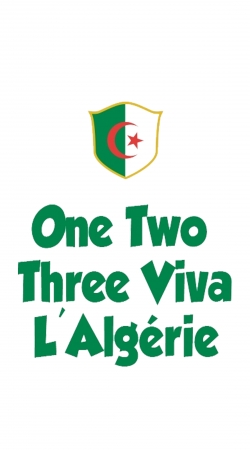 hoesje One Two Three Viva Algerie