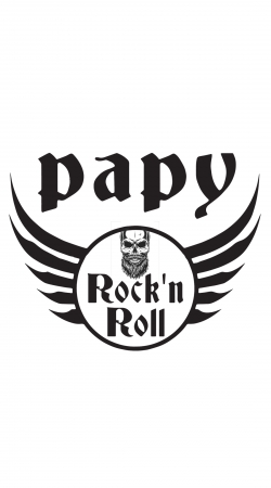hoesje Papy Rock N Roll