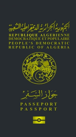 hoesje Passeport Algeria