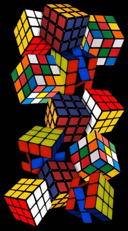 hoesje Rubiks Cube