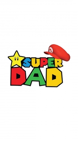 hoesje Super Dad Mario humour