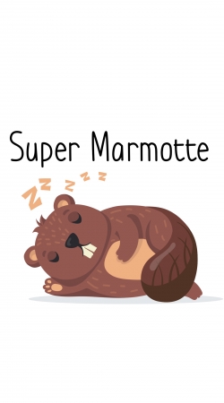 hoesje Super marmotte