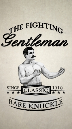 hoesje The Fighting Gentleman