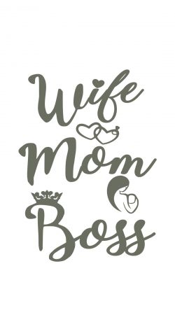 hoesje Wife Mom Boss