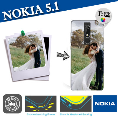 Hoesje Nokia 5.1 met foto's baby