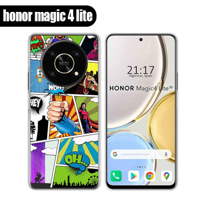 Softcase HONOR Magic 4 Lite 5G met foto's baby