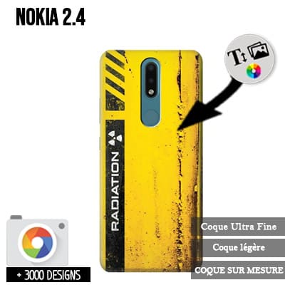 Hoesje Nokia 2.4 met foto's baby