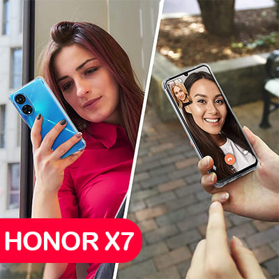 Hoesje Honor X7 met foto's baby