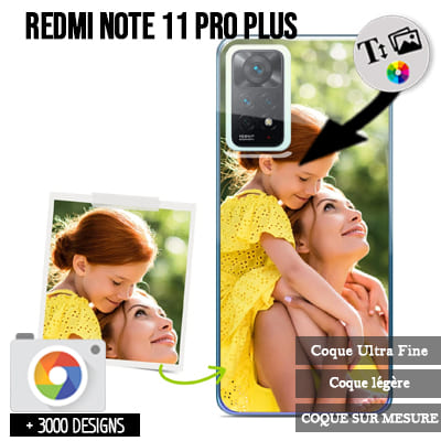 Hoesje Xiaomi Redmi Note 11 Pro Plus 5G met foto's baby