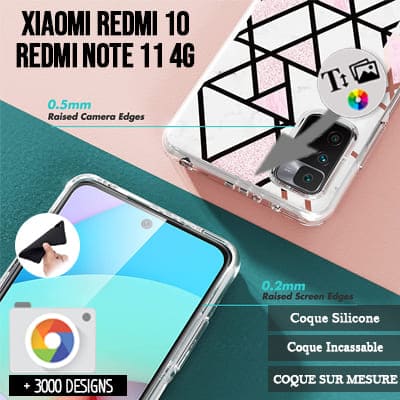 Softcase Xiaomi Redmi 10 / Redmi Note 11S 4G / Redmi Note 11 4G met foto's baby