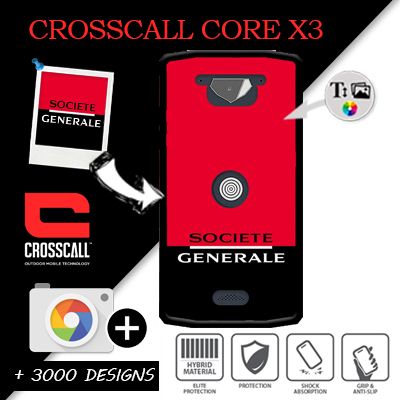 Softcase Crosscall Core-X3 met foto's baby