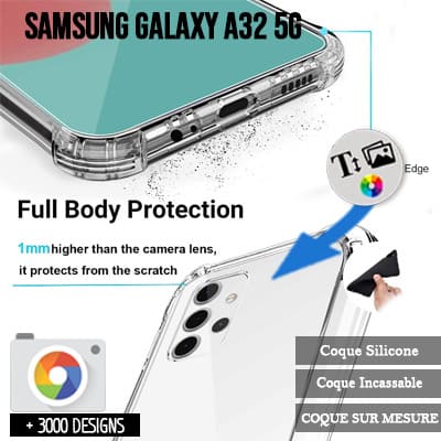 Softcase Samsung Galaxy A32 5g met foto's baby