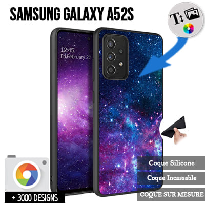Softcase Samsung Galaxy A52s met foto's baby
