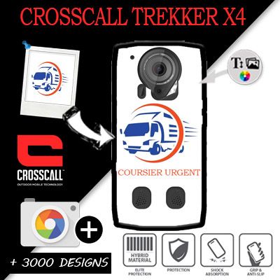 Softcase Crosscall Trekker X4 met foto's baby