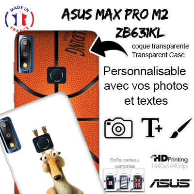 Hoesje Asus Zenfone Max Pro M2 ZB631KL met foto's baby