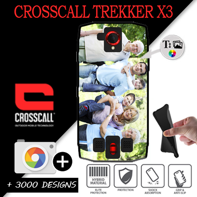 Softcase Crosscall Trekker X3 met foto's baby