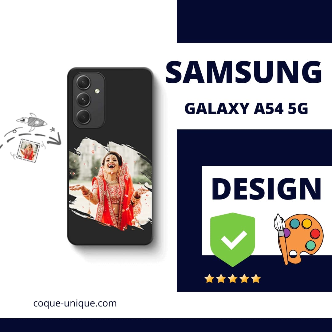 Softcase Samsung Galaxy A54 5g met foto's baby