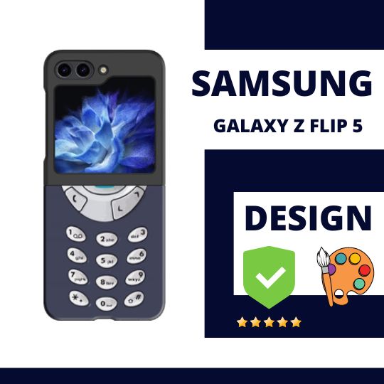 Hoesje Samsung Galaxy Z Flip 5  met foto's baby
