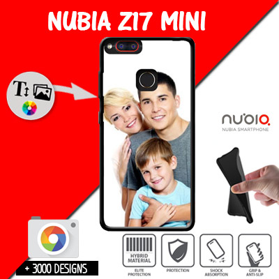 Softcase Nubia Z17 Mini met foto's baby
