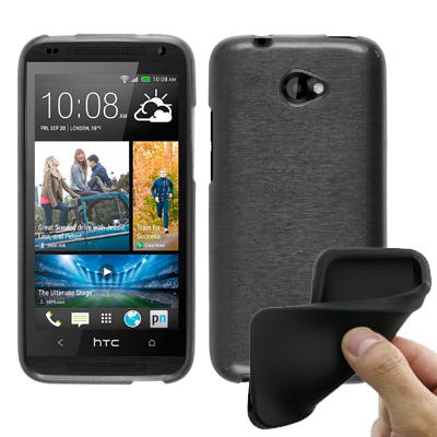 Softcase HTC Desire 601 met foto's baby