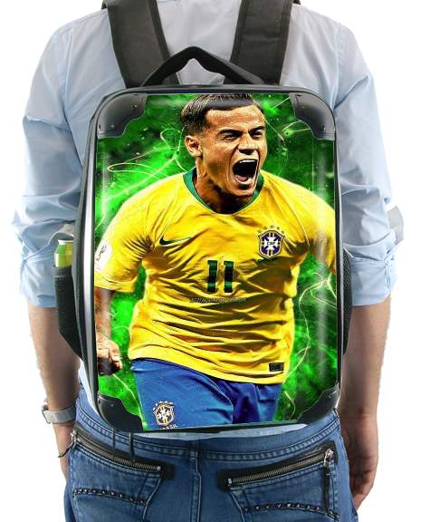  coutinho Football Player Pop Art voor Rugzak