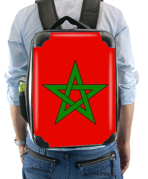  Flag Morocco voor Rugzak
