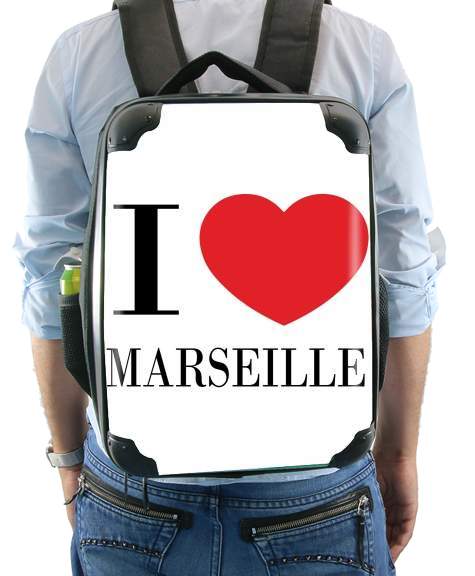 I love Marseille voor Rugzak