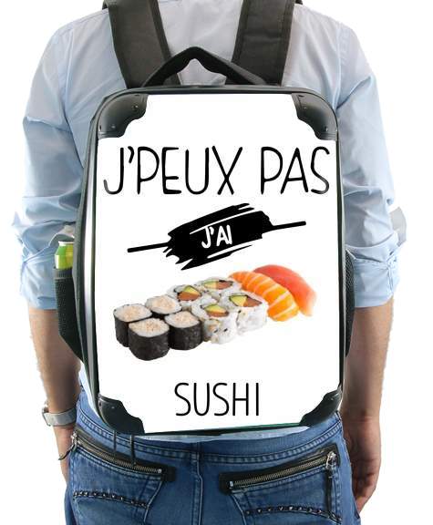  Je peux pas jai sushi voor Rugzak