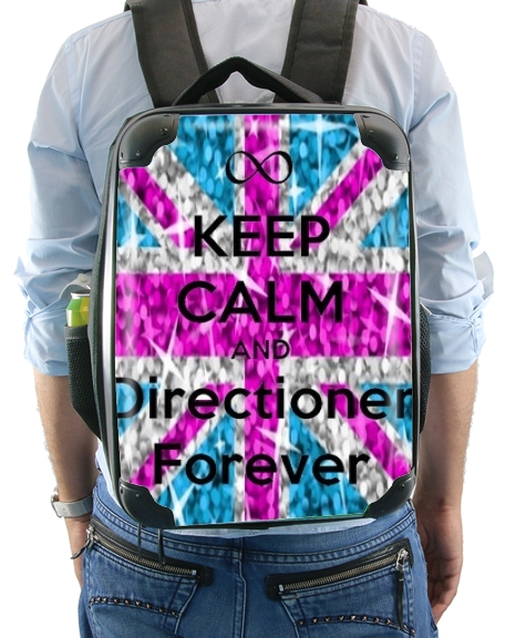  Keep Calm And Directioner forever voor Rugzak