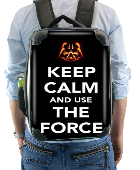  Keep Calm And Use the Force voor Rugzak