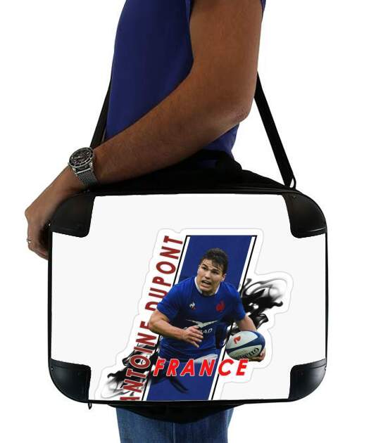  Antoine Dupont Rugby French player voor Laptoptas