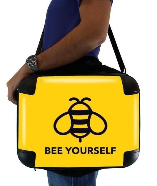  Bee Yourself Abeille voor Laptoptas