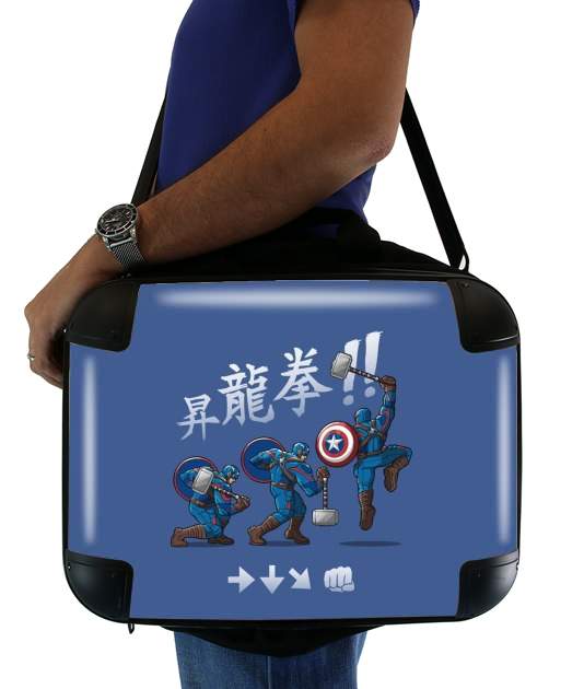  Captain America - Thor Hammer voor Laptoptas