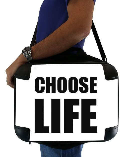  Choose Life voor Laptoptas