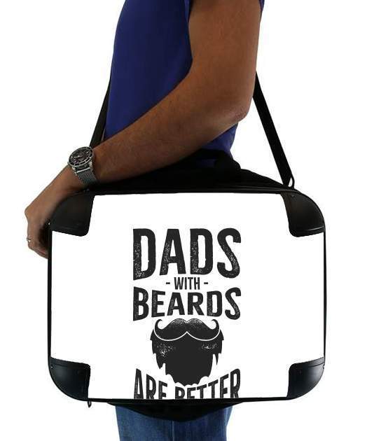  Dad with beards are better voor Laptoptas